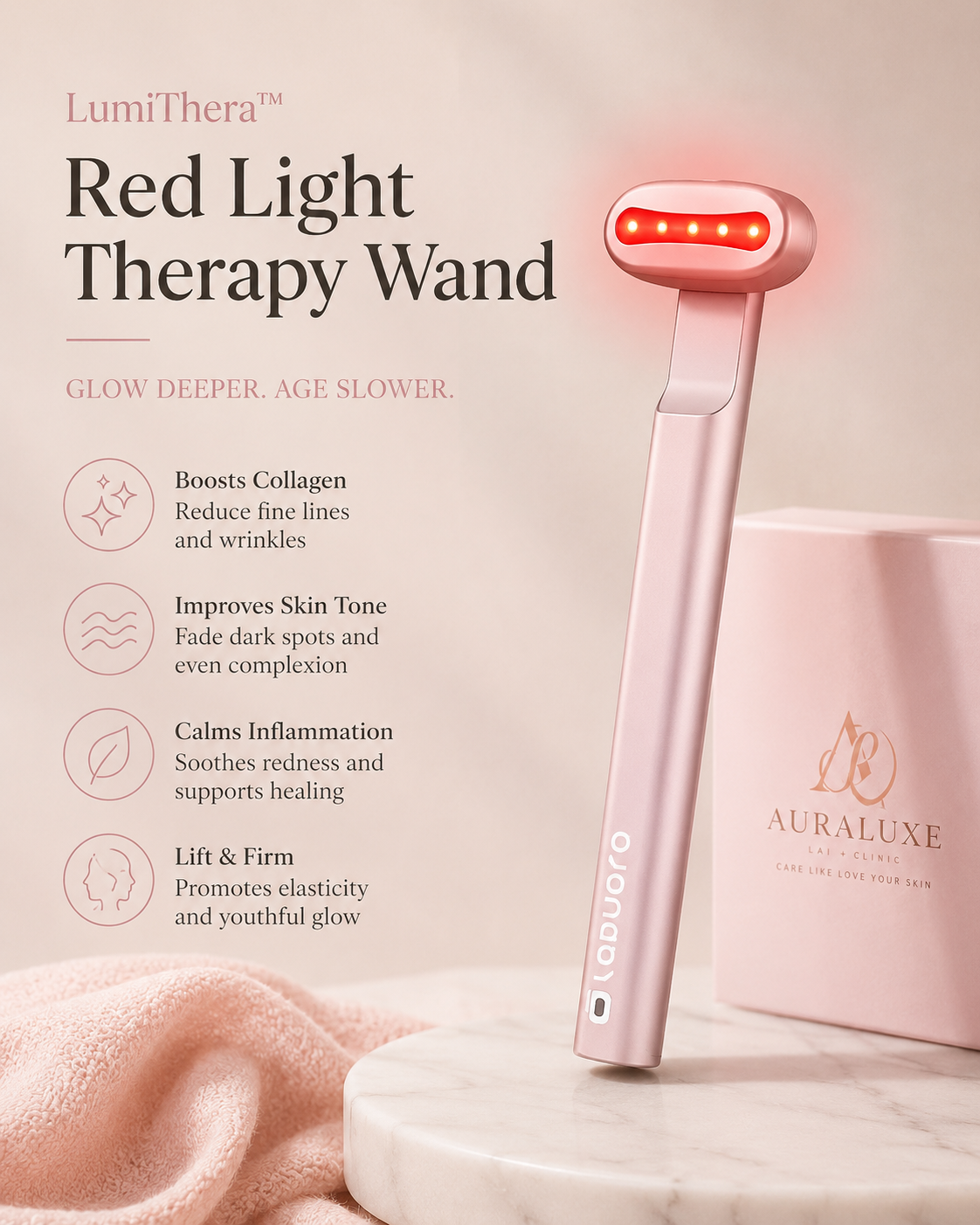 LumiThera™ Red Light Therapy Wand